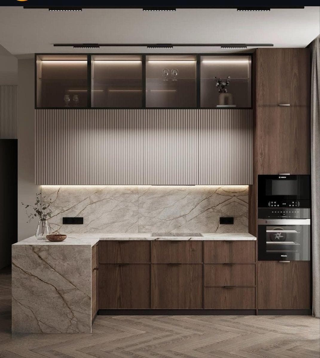 Cuisine beige minimaliste — visuel 3