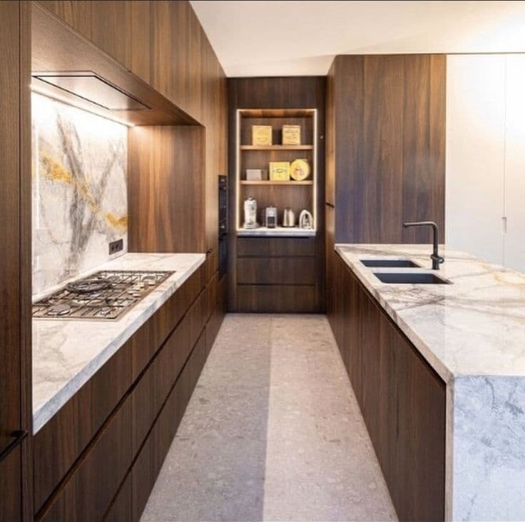 Cuisine moderne gris clair — visuel 5