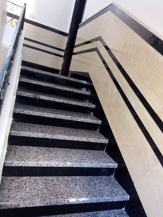 Escalier en marbre — Style contemporain — visuel 3